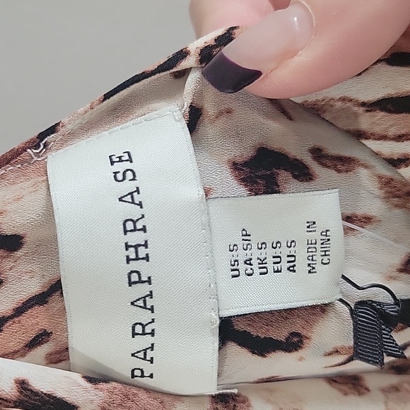 Leopard Print Top - Picture 4 of 4